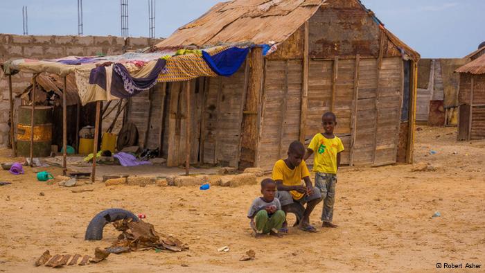 Shantytown on the outskirts of Nouakchott (photo: Robert Asher)