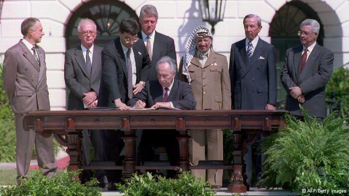 توقيع اتفاقية أوسلو قبل عشرين عاما