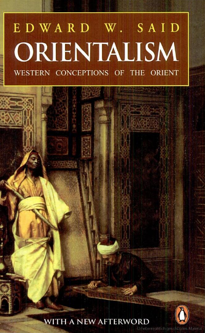 Cover of Edward Said's Orientalism (source: Penguin)