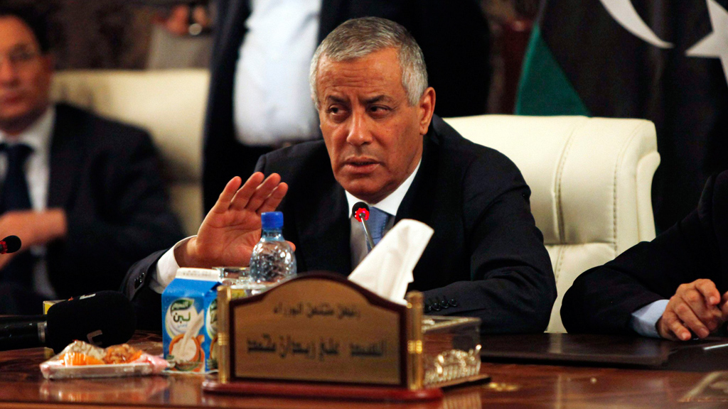 Ministerpräsident Ali Seidan, Foto: Reuters