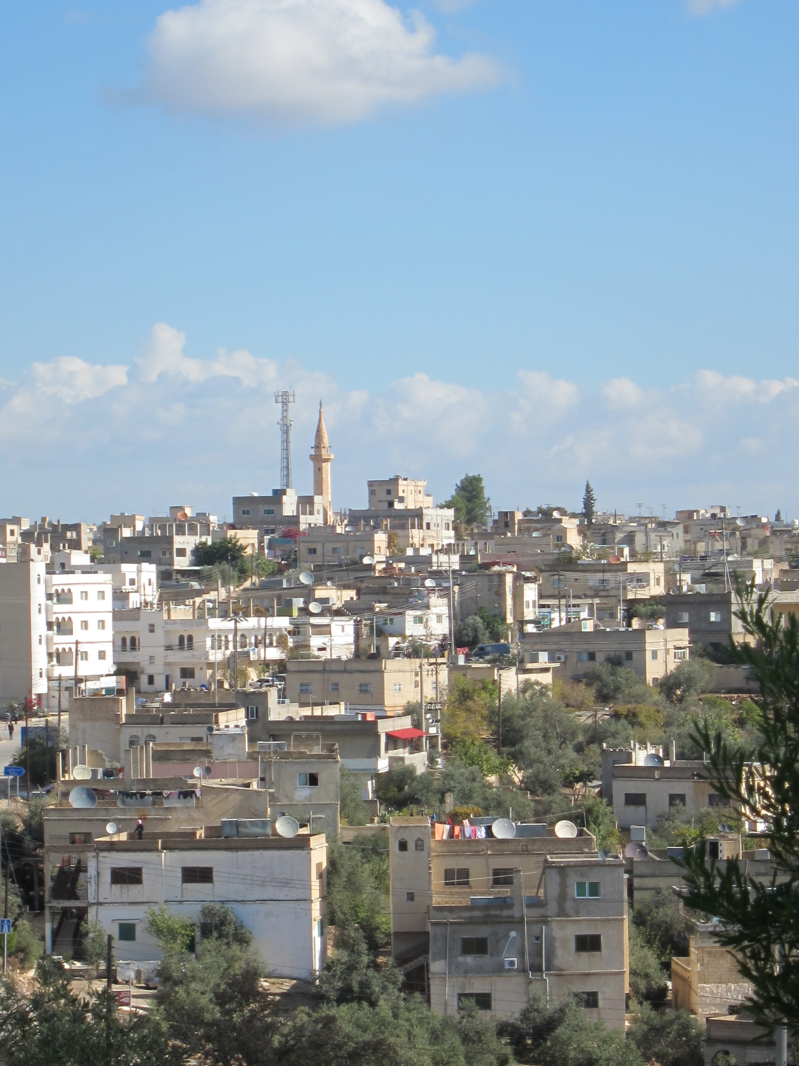 Die jordanische Stadt Irbid; Foto: Claudia Mende