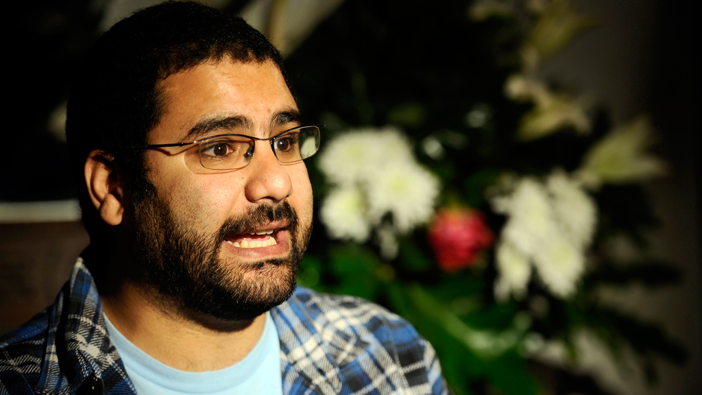 Der ägyptische Blogger Alaa Abdel Fattah; Foto: Filippo Monteforte/AFP/Getty Images