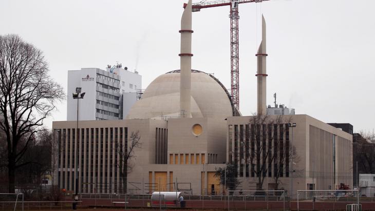 The new mosque in the Ehrenfeld district of Cologne (photo: dpa/picture-alliance)