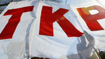 Banner of the Communist Party of Turkey, TKP (photo: AFP/Getty Images)