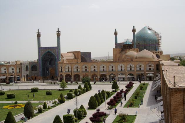 Naqsh-e Jahan Square in Isfahan (photo: Shohreh Karimian/Johannes Ziemer)