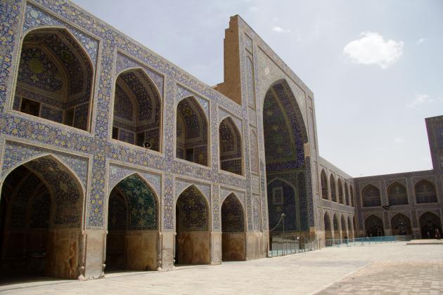 The Shah Mosque in Isfahan (photo: Shohreh Karimian/Johannes Ziemer)