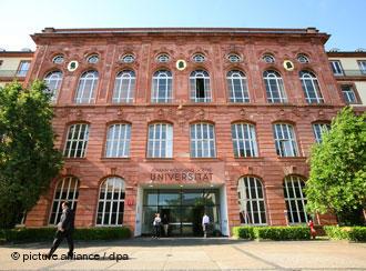 A building at Goethe University in Frankfurt am Main (photo: picture-alliance/dpa)