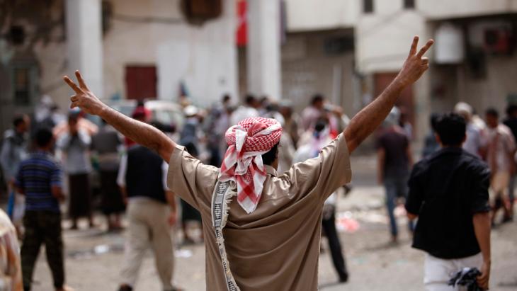 Supporters of the separatist "Southern Movement" in Aden (photo: Reuters)