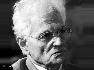 The French philosopher Jacques Derrida (photo: dpa)