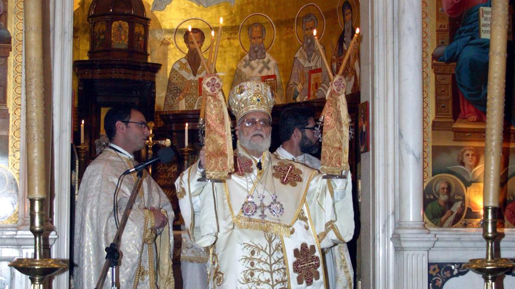 Patriarch Gregorios III. Laham von Antiochia; Foto: SANA