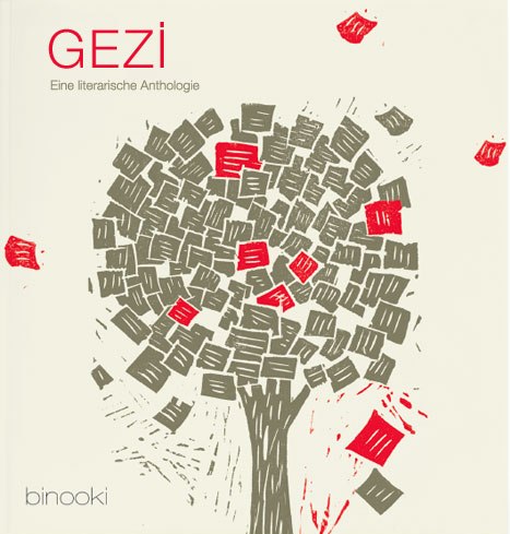 Buchcover "Gezi – Eine literarische Anthologie" im Verlag Binooki