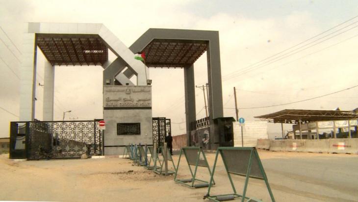 The border crossing at Rafah (photo: DW/Tanja Krämer)