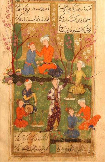 Page from the Divan of Hafez (photo: Wikipedia)