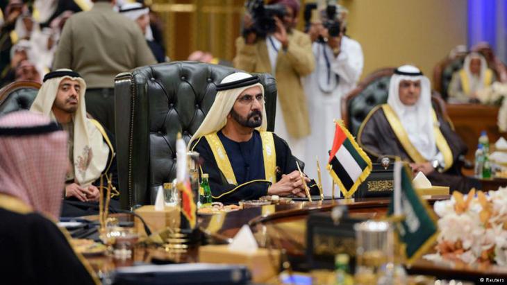 The Gulf Cooperation Council in session (photo: Reuters)