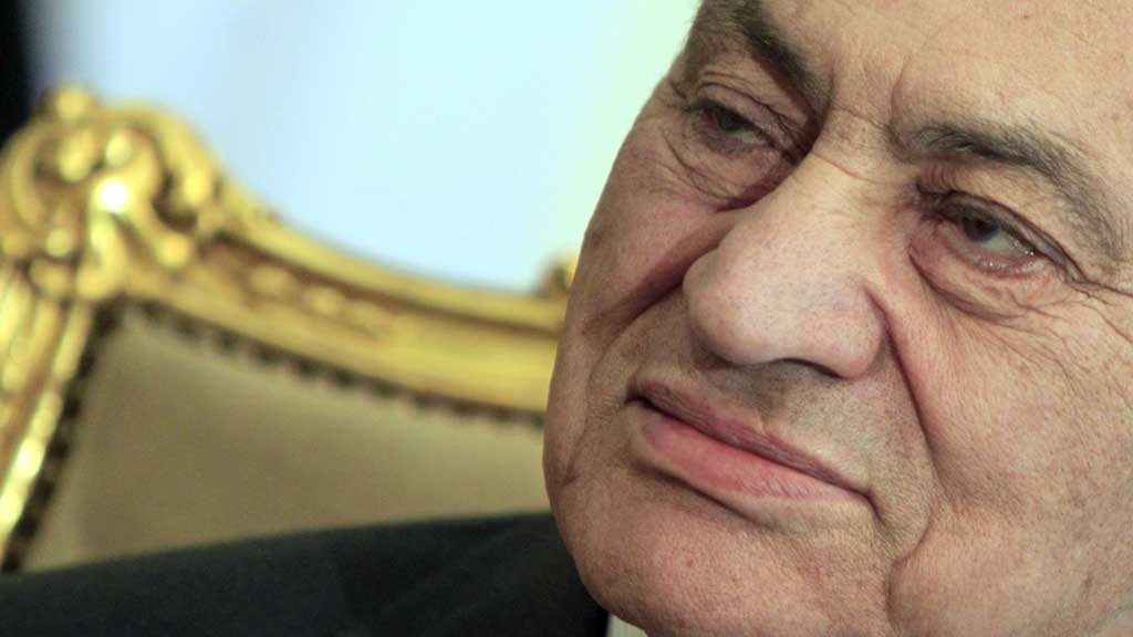 Der frühere ägyptische Präsident Hosni Mubarak; Foto: AP
