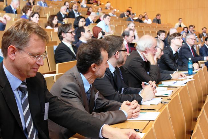 Participants at the congress "Horizons of Islamic Theology" in Frankfurt (photo: Goethe University, Frankfurt am Main)