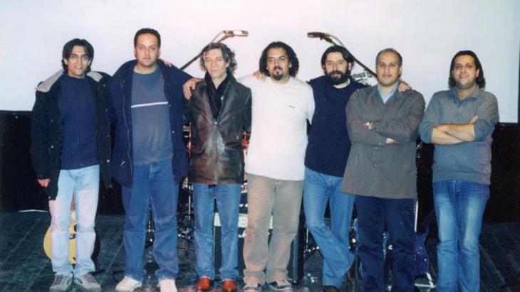 The Iranian rock band Barad (photo: Hermes Records)