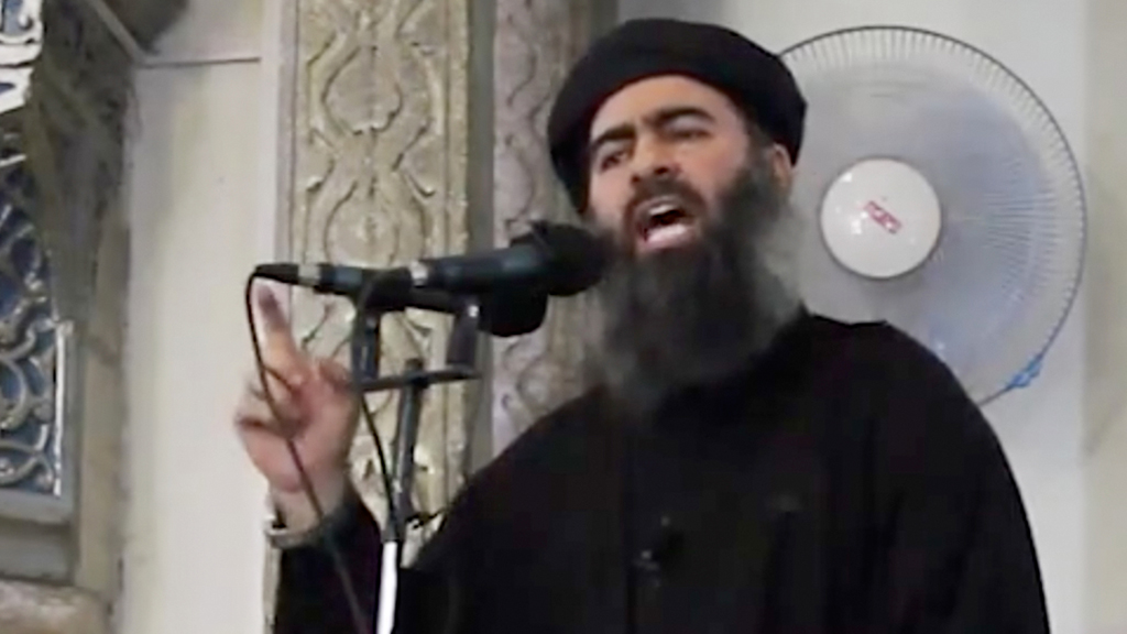 IS-Anführer Abu Bakr al-Baghdadi; Foto: picture alliance/AP