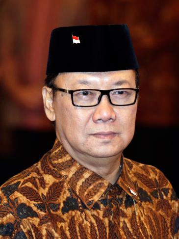 Indonesia's Minister of the Interior Tjahjo Kumolo (photo: picture-alliance/epa/M. Irham)