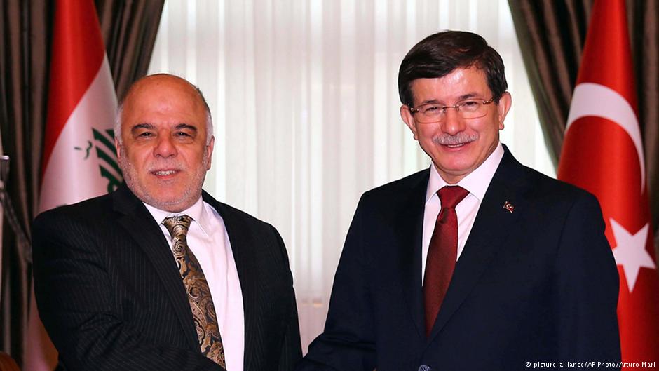 Iraqi PM Haider al-Abadi and Turkish PM Ahmet Davutoglu, Ankara, 25 December 2014 (photo: picture-alliance/AP Photo/Arturo Mari) 