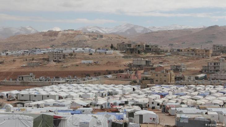 Refugee tents in Arsal, Lebanon (photo: Juliane Metzker)