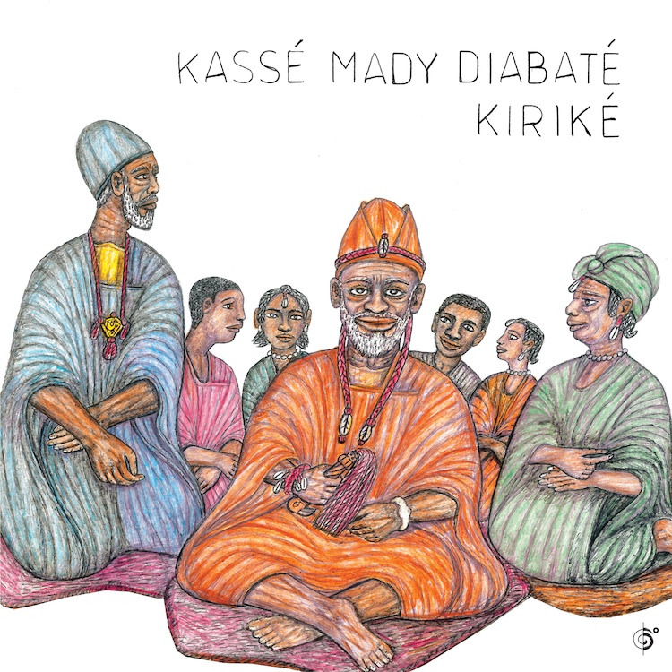 Cover of the CD "Kirike" by Kasse Mady Diabate 