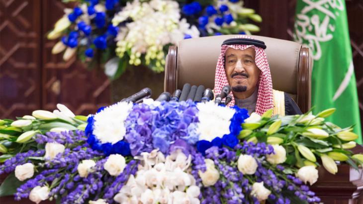 King Salman of Saudi Arabia, who succeeded his half-bother last week (photo: picture-alliance/Photoshot)