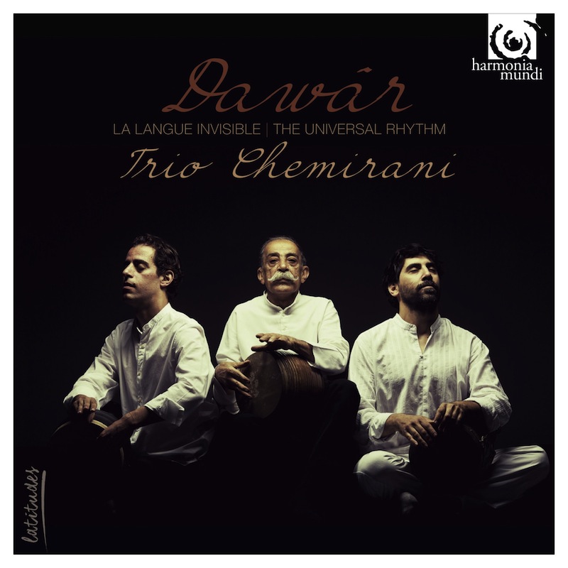 Cover of Trio Chemirani's latest album "Dawar" (photo: Harmonia Mundi)