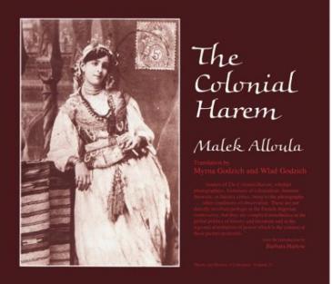 Cover of Malek Alloula's "The Colonial Harem" 