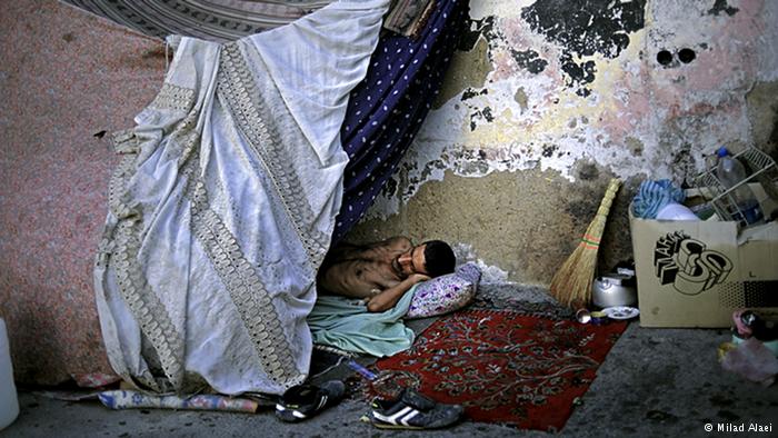 Homeless man (photo: Milad Alaei)