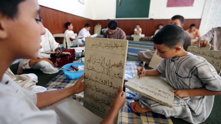 Boys in a Koran school in Triploi, Libya (photo: AFP/Getty Images)