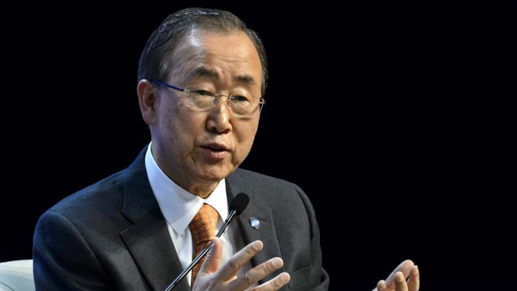 UN Secretary General Ban Ki Moon (photo: AFP/Getty Images/F. Coffrini)