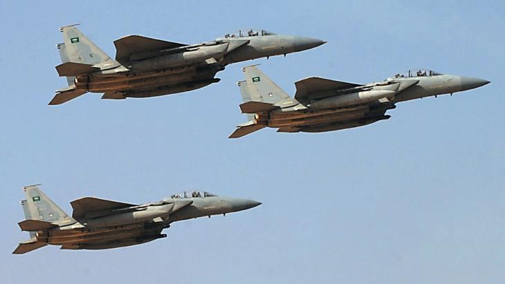 Saudi fighter jets (photo: AFP/Getty Images/F. Nureldine)
