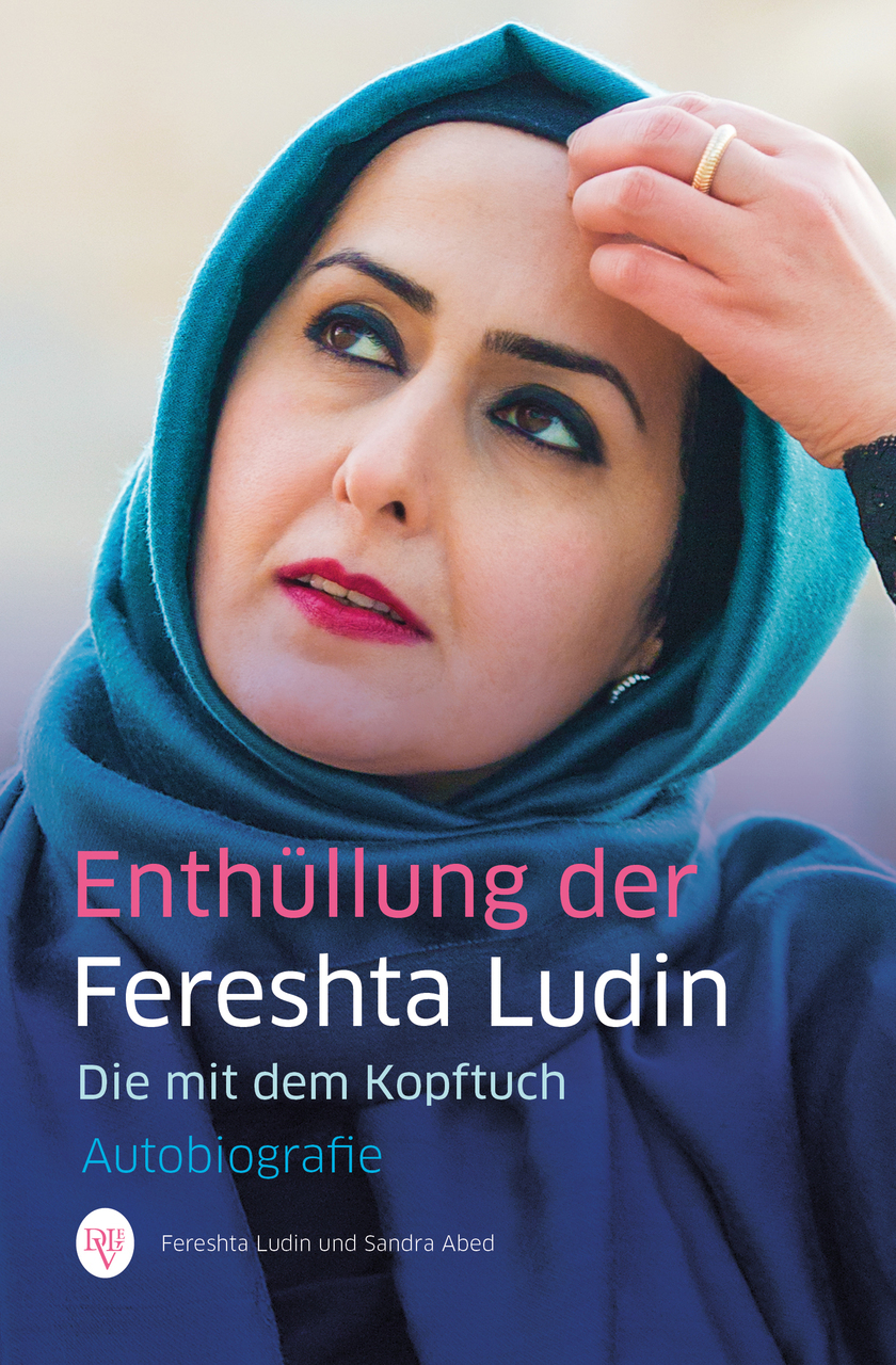 Buchcover "Enthüllung der Fereshta Ludin: Die mit dem Kopftuch", erschienen im Levante-Verlag
