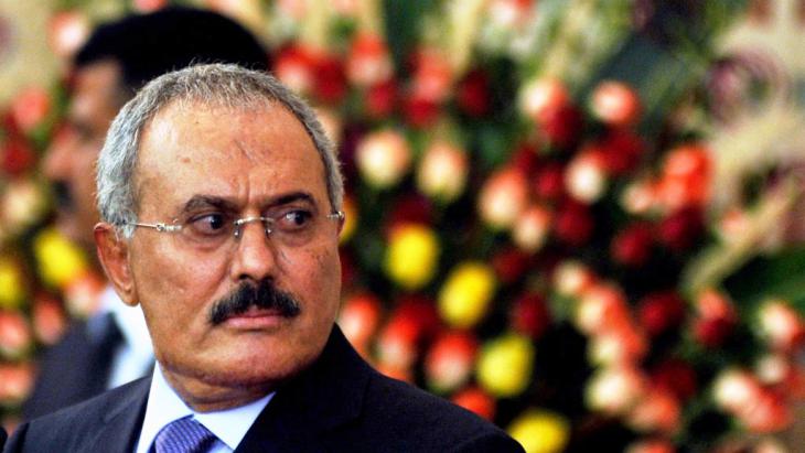 Yemen's former president Ali Abdullah Saleh (photo: picture-alliance/epa/Y. Arhab)