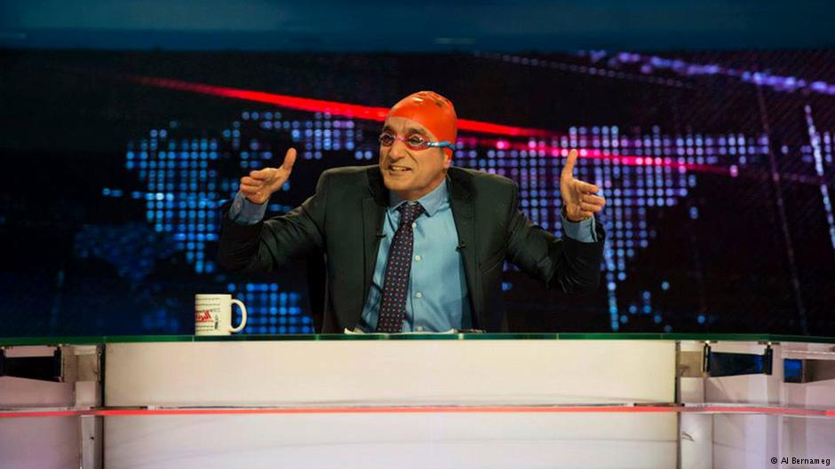 Bassem Youssef hosting "AlBernameg" (photo: AlBernameg)