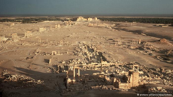 Palmyra from above (photo: picture-alliance/dpa/Scholz)