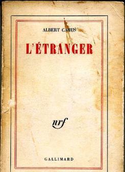 Cover of the French edition of "L'Étranger" by Albert Camus (source: Gallimard)