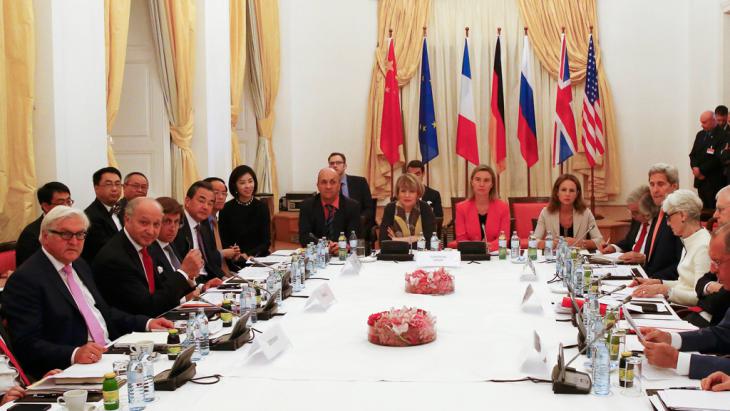 Iran and P5 1 negotiations, Palais Coburg, Vienna (photo: Reuters/L. Foeger)