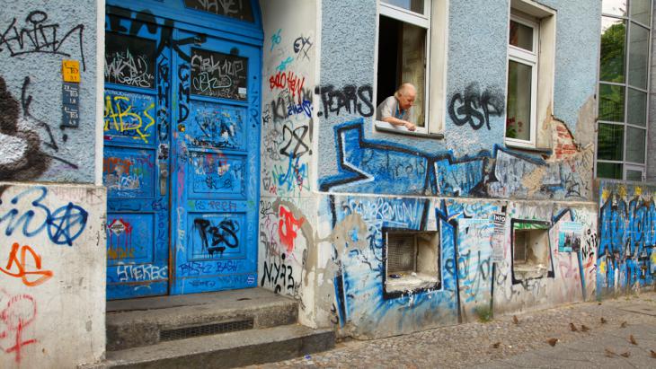 A residential building in Berlin-Kreuzberg (photo: picture-alliance/Wolfram Steinberg)