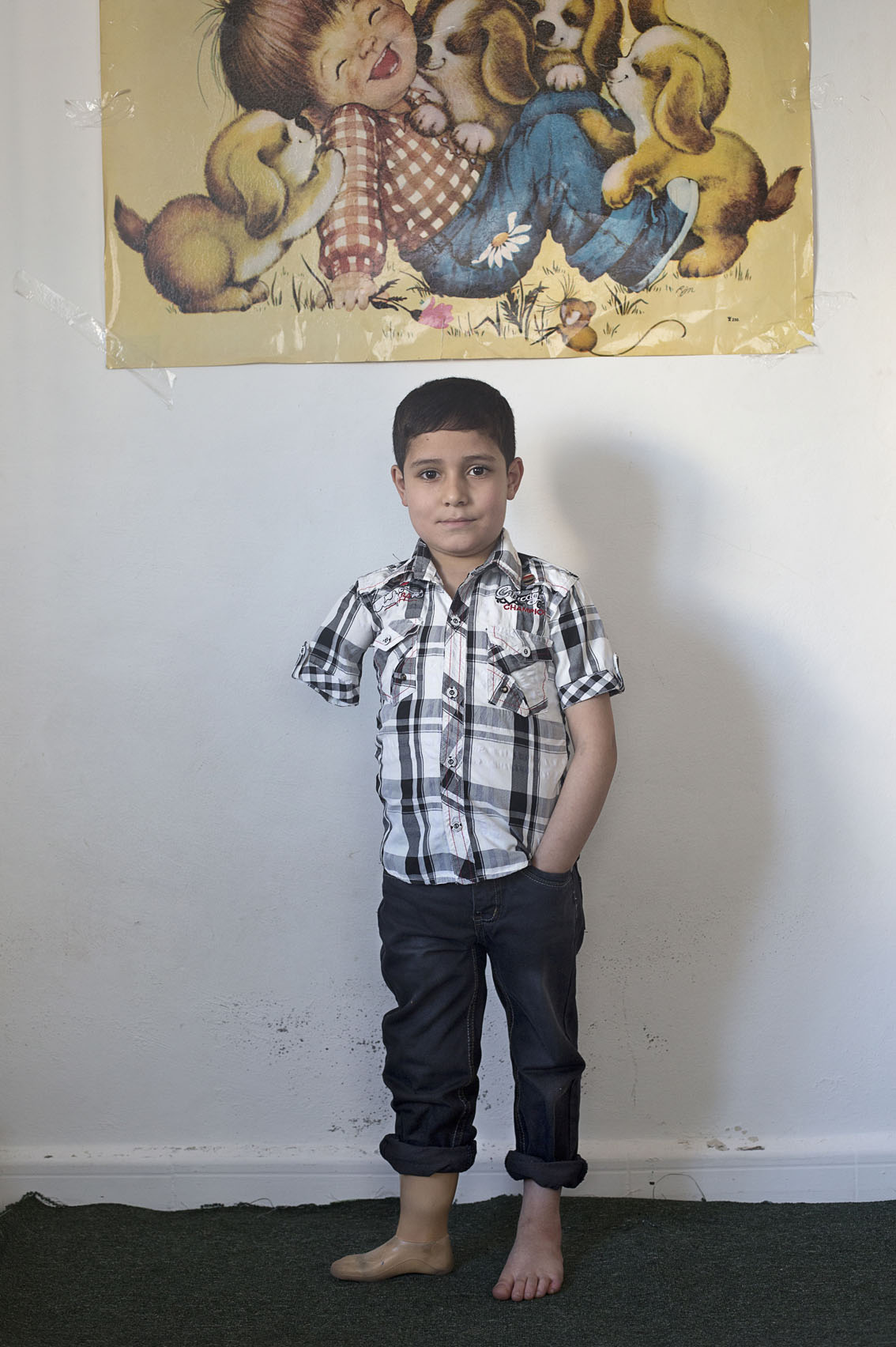 'Ammar, aged 8 (photo: Kai Wiedenhofer)
