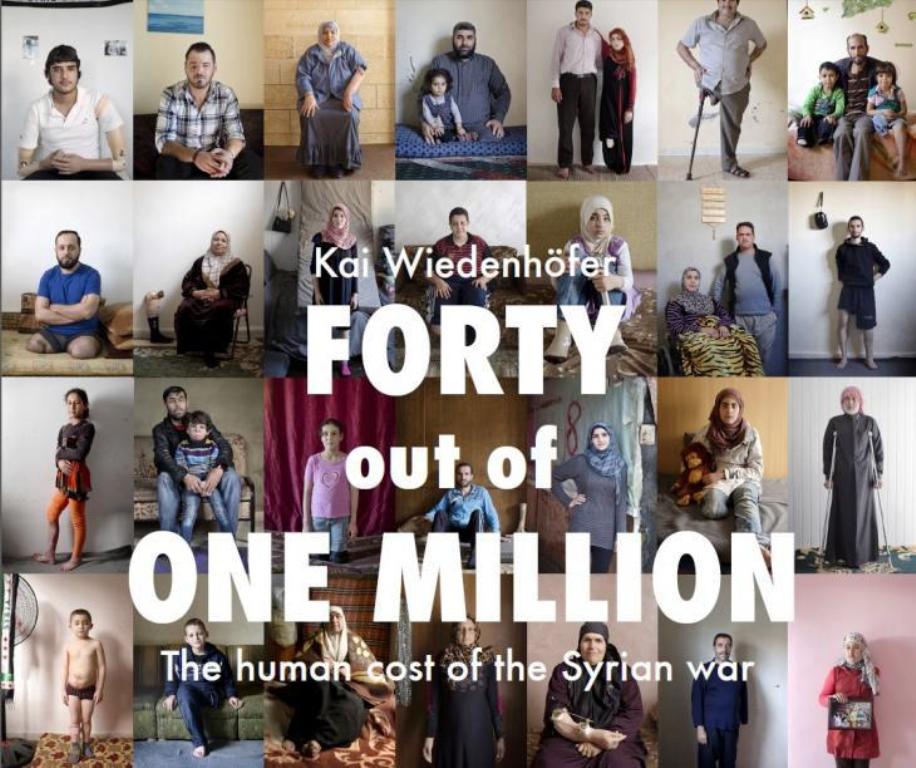 Cover of the booklet "Forty out of one million" by Kai Wiedenhofer
