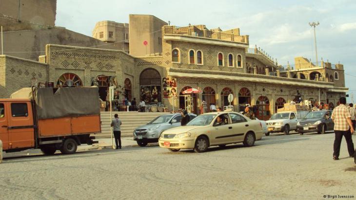 A street in Irbil, Iraqi Kurdistan (photo: Birgit Svensson)