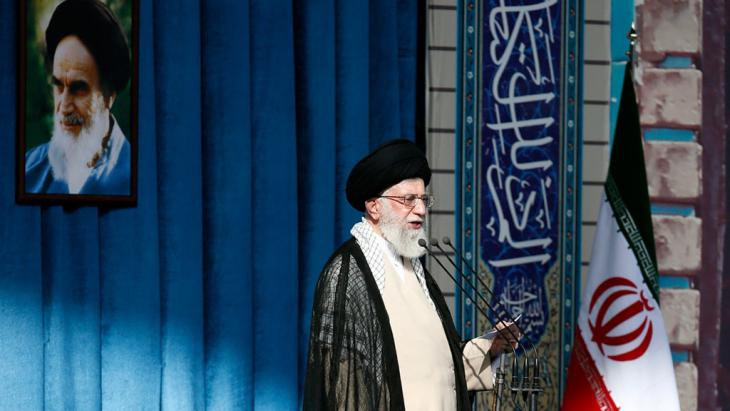 Ayatollah Ali Khamenei in Tehran (photo: Khamenei.ir)