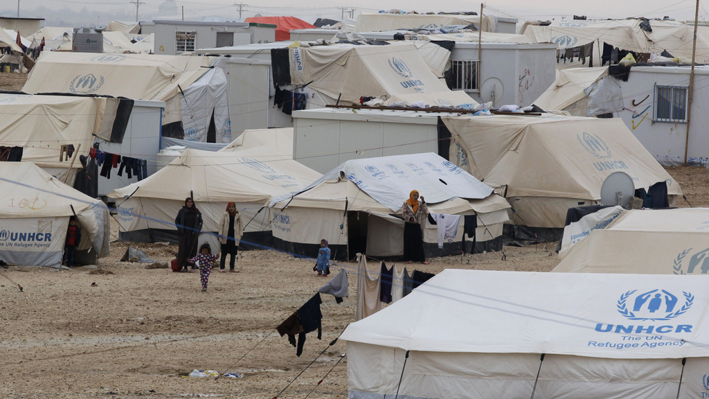 Flüchtlingslager Zaatari in Jordanien; Foto: Getty Images/AFP/K. Mazraawi