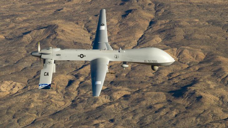 US military drone MQ-1 Predator (photo: picture-alliance/dpa/U.S. Air Force/Tech. Sgt. E. Lopez)