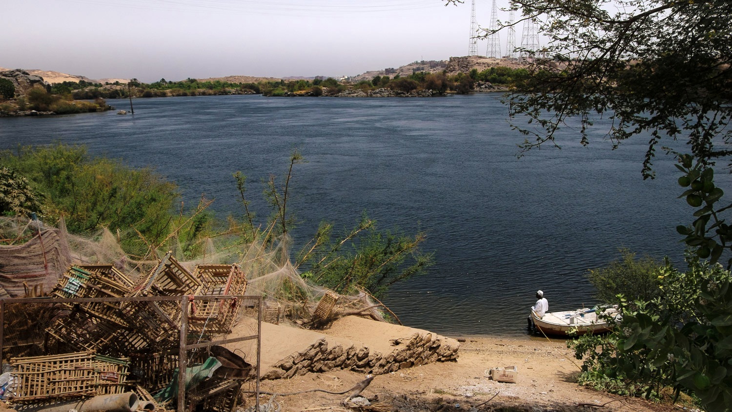 West Suheil, an intact Nubian village not submerged during reservoir construction (photo: Maya Hautefeuille)
