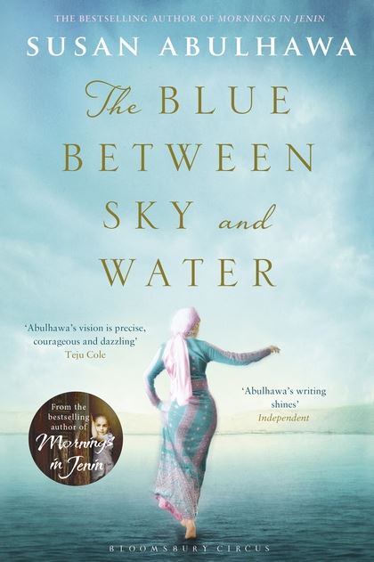Book cover: ″The Blue Between Sky and Water″ (translated by Stefanie Fahrner; published by Bloomsbury)