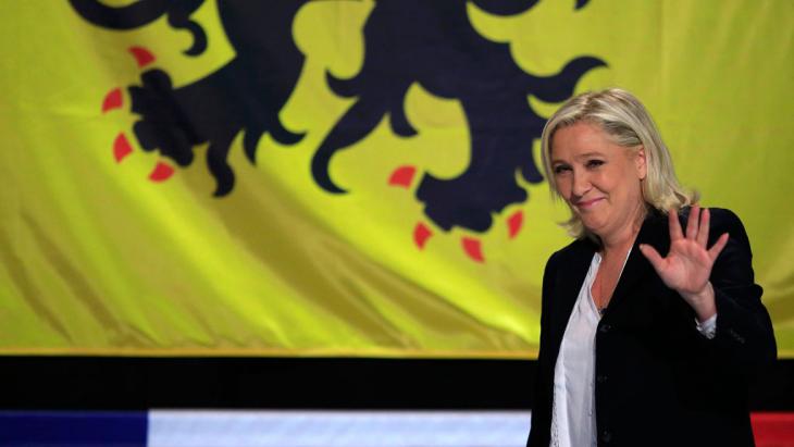 Marine Le Pen, leader of the Front National party (FN) (photo: Reuters/P. Rossignol)