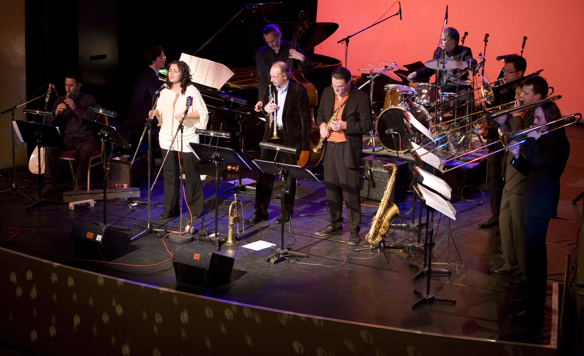 Das "Anatolian Jazz Orchestra"; Foto: Matthias Martin